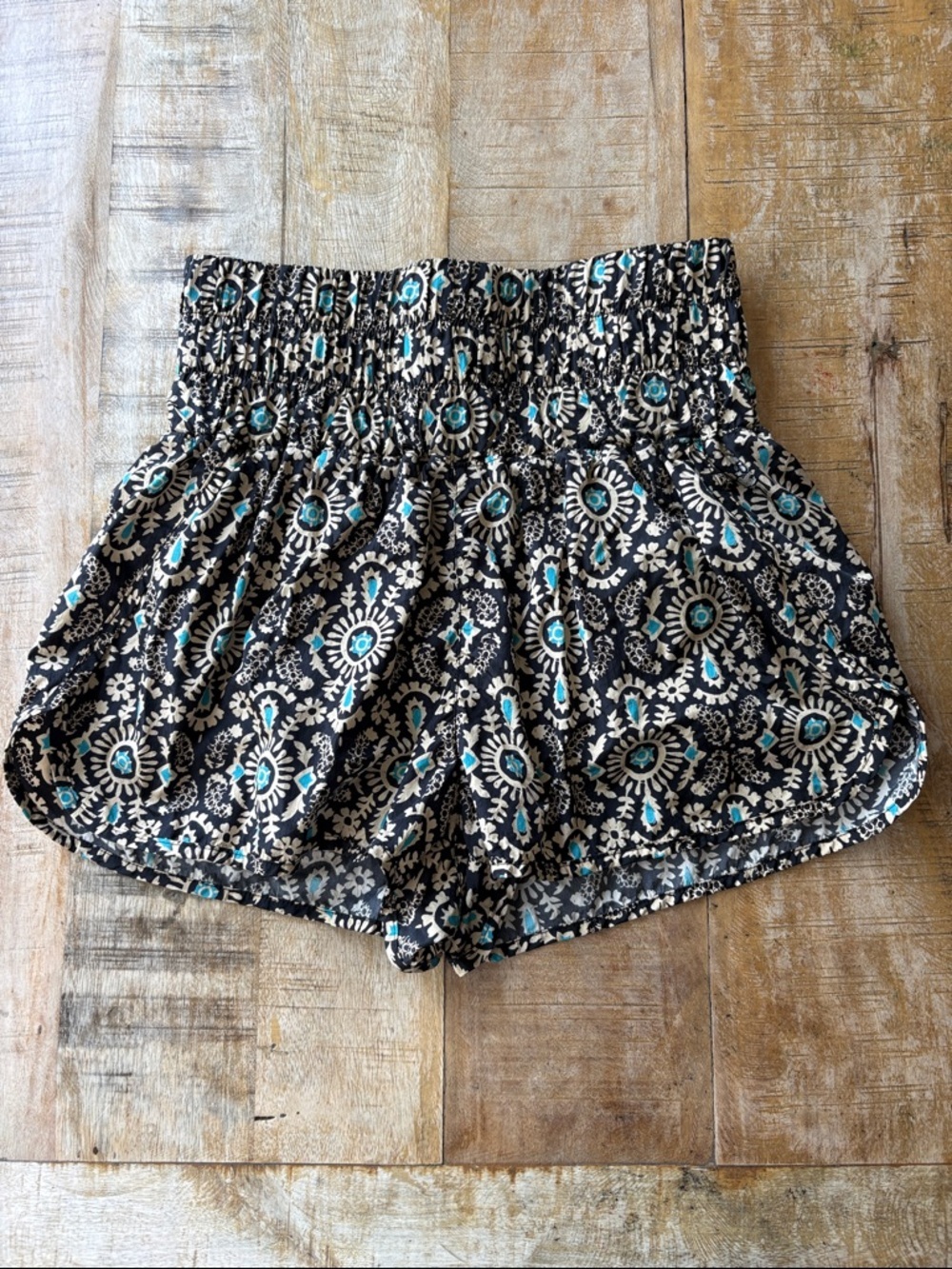 FP Movement High-Waist Floral Shorts size L